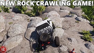 NEW ROCK CRAWLING GAME 2018! Pure Rock Crawling - Let's Try