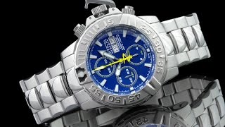 Invicta 10651 47mm Reserve Subaqua Noma II Swiss Automatic 7750 Chronograph Bracelet Watch