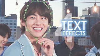 4 Text Effects | SVP Tutorial