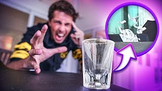 ELE QUEBROU ESSE COPO COM O PODER DA MENTE! ( inacreditável )