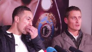 ANTHONY JOSHUA v JOSEPH PARKER - POST FIGHT PRESS CONFERENCE -  PARKER, KEVIN BARRY, DAVE HIGGINS