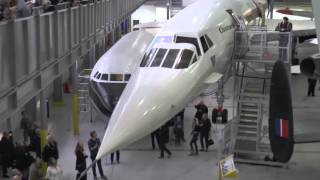 Concorde nose lowering demonstration