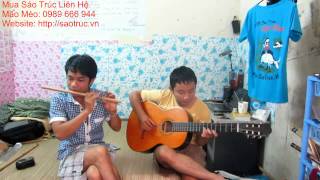 CHÀO EM CÔ GÁI LAM HỒNG , SÁO TRÚC MÃO MÈO