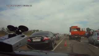 Дтп 24.08.13 под Волгоградом , между Новым Рогачиком и Горьковским