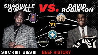 Shaq's 10-year beef with David Robinson included the pettiest 71-point game and one huge lie