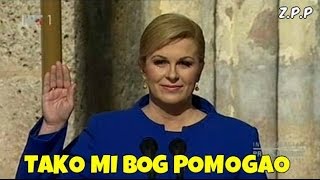 ☆Govor hrvatske predsjednice Kolinde Grabar Kitarović☆