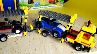 Собираем машины. Катаемся на Автовозе. Конструктор LEGO для детей