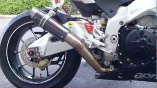 Aprilia rsv4 mexico Scorpion GP exhaust