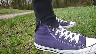 Converse ready to get wet and muddy