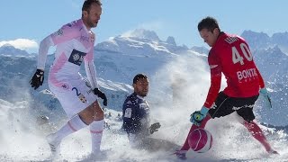 Match sur neige de l'ETG FC aux Gets
