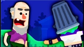 КУПИЛ БОМЖА БЕЗУМНАЯ БИТВА Мультфильм Игра про ДУЭЛЬ ГЕРОЕВ  Игровой мультик Bowmasters