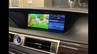 Lexus ES(XV50), GS(L10) 12,3" монитор - доп мультимедиа система