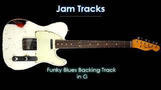 Funky Blues Backing Track in G - TheGuitarLab.net -