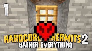 Hardcore Hermits 2 | Two and a half men! | Minecraft HermitCraft Event