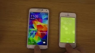 Samsung Galaxy S5 Finger Scanner vs. iPhone 5S Touch ID