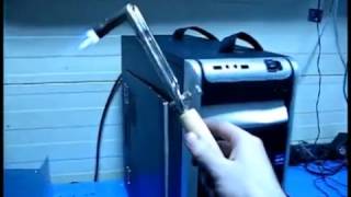 ювелирная бензиновая горелка  из компьютера(Jewellery petrol burner with their hands)