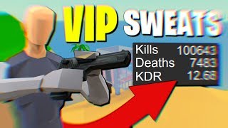 My VIP SERVER Is FULL OF SWEATS... (Strucid Roblox)