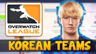 The Korean Teams ISSUE In Overwatch League ( New York Excelsior / London Spitfire )