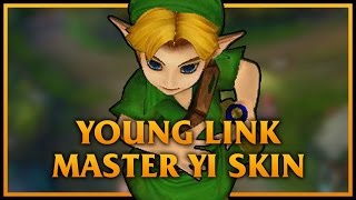 Young Link Master Yi LoL Custom Skin ShowCase