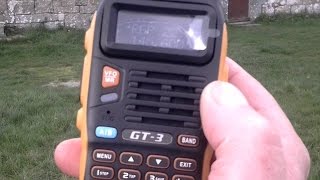 GT-3TP Baofeng 8 watt review, test and programming