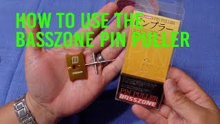 BASSZONE Baitcasting Reel Spool Bearing Pin Puller Remover Tool, How to use