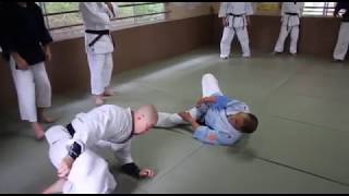 Комбинации бросков от ударных техник (Combinations of shots from kicks)