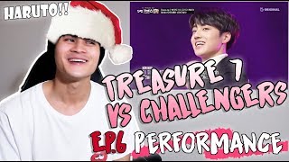 Mikki Reacts to Treasure 7 VS 도전자｜EP.6 Performance !!