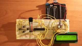 Atmega8 + LCD 2x16 + Sound BASCOM