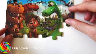 THE GOOD DINOSAUR Puzzle Jigsaw  Games Disney Pixar Arlo, Spot, Libby