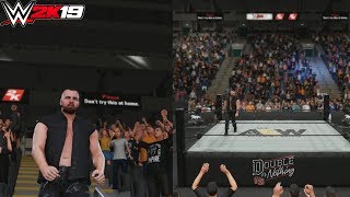 WWE 2K19 (PC Mods) : "AEW" Jon Moxley Updated Attire, Name & Ring Announce