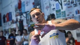 Александр УСИК. Открытая тренировка перед боем с Гловацки. USYK #MediaWorkout #UsykGlowacki
