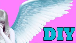 DIY  КАК СДЕЛАТЬ КРЫЛЬЯ АНГЕЛА СВОИМИ РУКАМИ из салфеток   Мастер класс МК