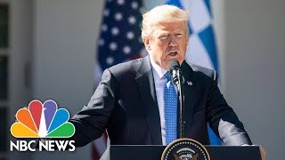 President Donald Trump Speaks On Tax Cuts From White House | NBC News