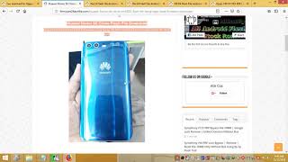 Huawei Honor 9X Clone MT6580 Flash File Hang On Logo Fixed Firmware Stock Rom Download