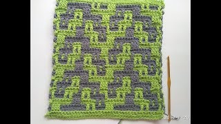 Mosaic pattern Viara Evgeniya crochet Узоры Мозаичное вязание Евгения Крочет