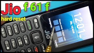 Jio f61f hard reset  jio f61f unlock hang on logo boot key solution