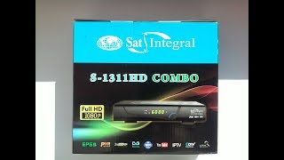 Обзор ресивера ►  Sat-Integral S-1311 HD COMBO