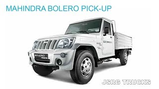 MAHINDRA BOLERO PICK UP || Trucks & Pickup