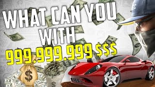 WATCH DOGS 2: UNLIMITED MONEY HACK - WHAT CAN YOU DO WITH 999.999.999 $ ?