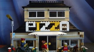 LEGO САМОДЕЛКА #10 | Пиццерия / Pizzeria