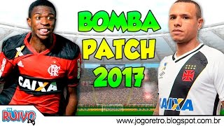 Bomba Patch 2017 TOP Games V2 com Brasileirão 2017 ATUALIZADO no Playstation 2