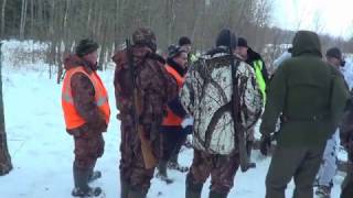 Охота на лося . Часть 1