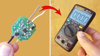 add this electronic circuit to your multimeter and get an amazing option