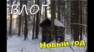 VLOG 14: Новый год в лесной избе