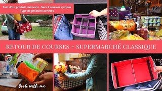 Retour de courses n°1/4 - Supermarché classique