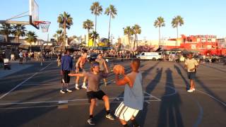 Пляж Венис Бич, местные асы баскетбола, GTA 5 , ГТА 5 Venice beach 3x3 basketball