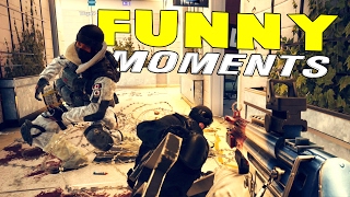 Rainbow Six Siege - CHEF, CA PART EN COUILLE ! (Fail, Troll, Noob, Friendly Enemies & FUNNY MOMENTS)