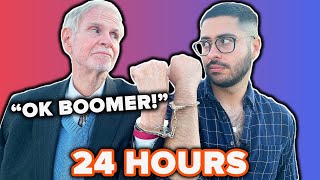 70 Year Old And 25 Year Old Handcuffed For 24-Hours