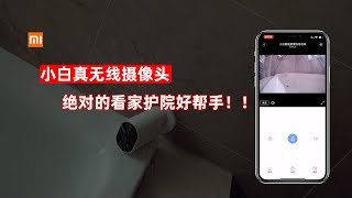 【BIGDONGDONG】#155 网件arlo的真正对手！丨看家护院好帮手 小米小白真无线摄像头 开箱 试用