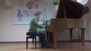 Максим Филипенко Г.Беренс Этюд До мажор